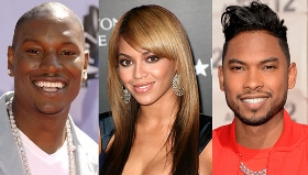 Miguel, Beyonce Knowles, Elle Varner & John Legend Honored at Soul Train Awards 2012