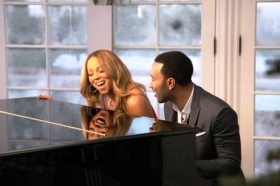 Mariah Carey's video teaser 'When Christmas Comes' feat John Legend