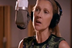 Watch Celine Dion teasing new album with in-studio video