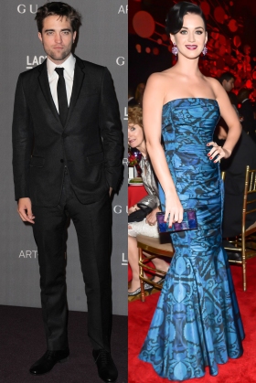 Katy Perry and Robert Pattinson, wedding crashers