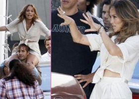 Watch Jennifer Lopez while shooting 'Papi' music video!