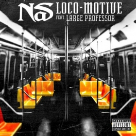 NAS sings with Large Professor on his fifth track Loco-Motive off Life Is Good album