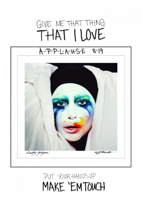 Lady Gaga Proud to Announce the Release of Applause Video