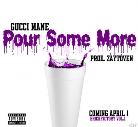 Gucci Mane Drops “Pour Some More”