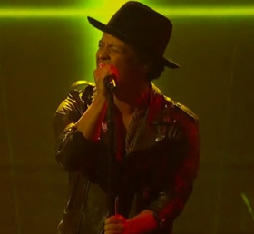 Bruno Mars performs Locked Out of Heaven on The X Factor