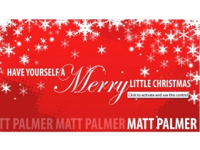 Matt Palmer released 'Have Yourself A Merry Little Christmas' new song