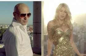 Watch Pitbull and Shakira in their music video Get It Started