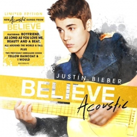 Justin Bieber unveils tracklist for Believe Acoustic album