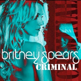 Britney Spears unveiled the cover art of 'Criminal' single