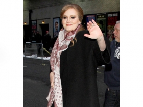 ADELE performed on Letterman Rolling In The Deep